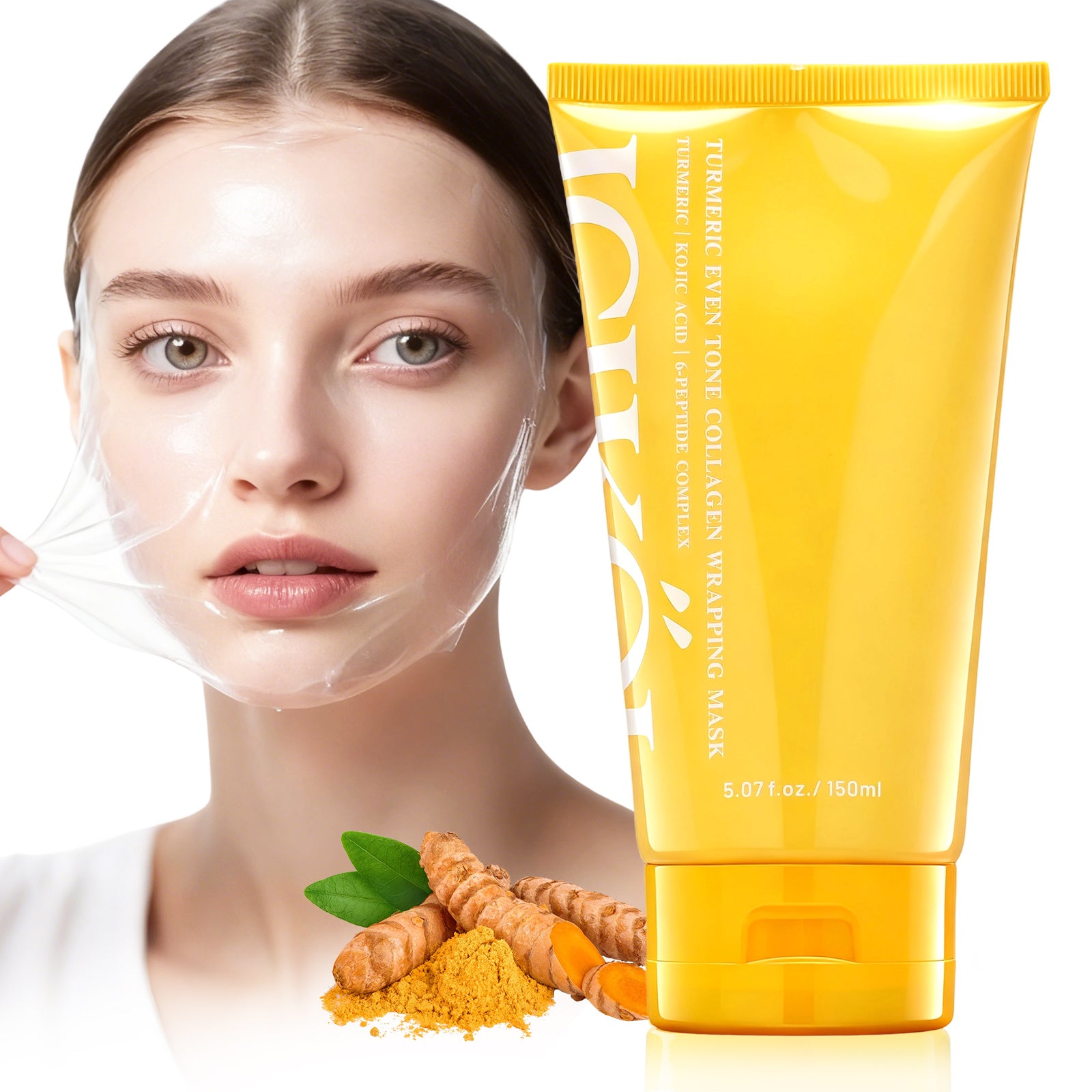 Kojic Acid Turmeric Collegan Wrapping Mask- 5.07 OZ(150 ml)