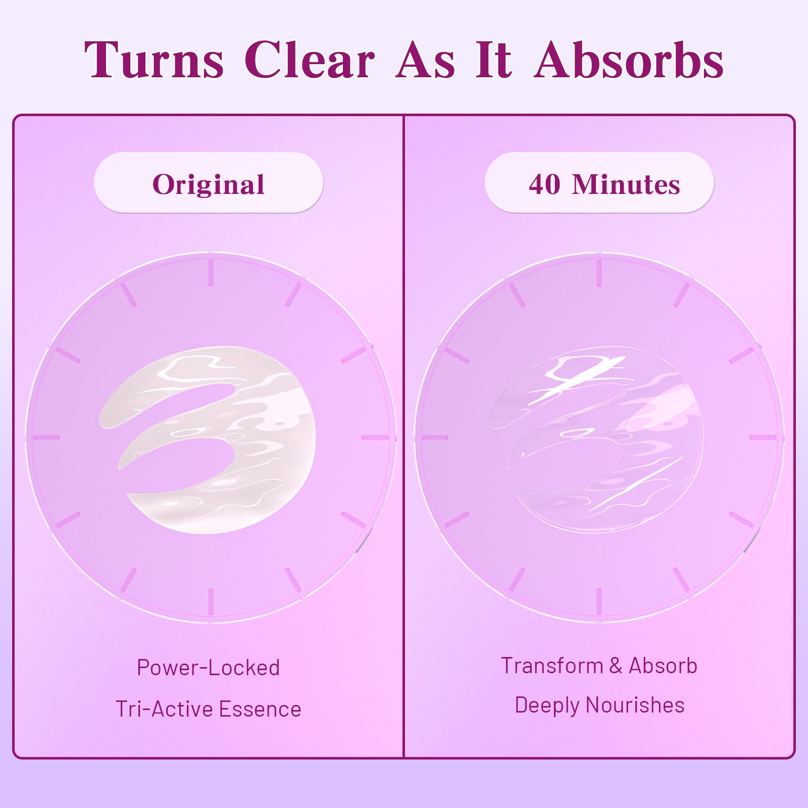 Pearl Collagen Under Eye Patches White-E Shape  12 Pairs