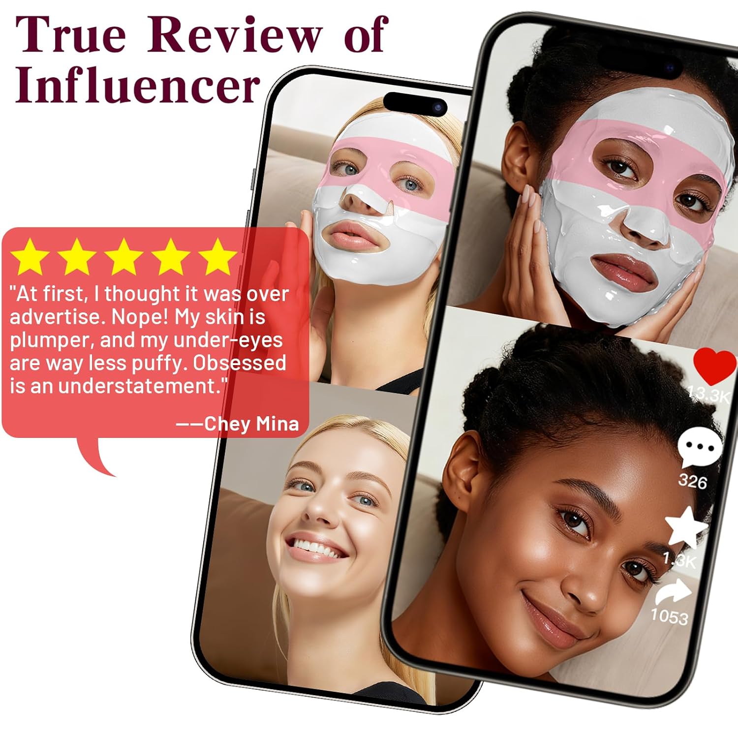 RADIANT-EYES COLLAGEN FACE MASK