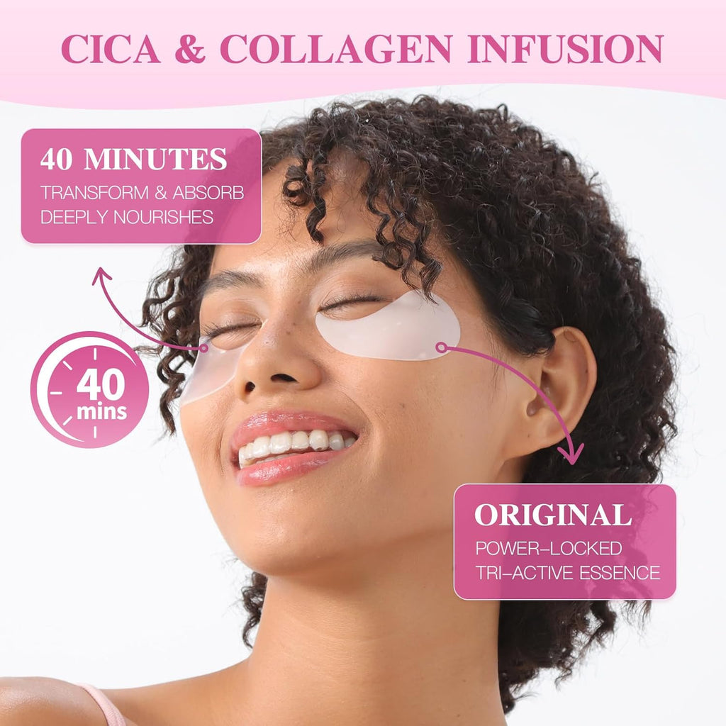 Instant Tightener Under Eye Patches 30 Pairs White