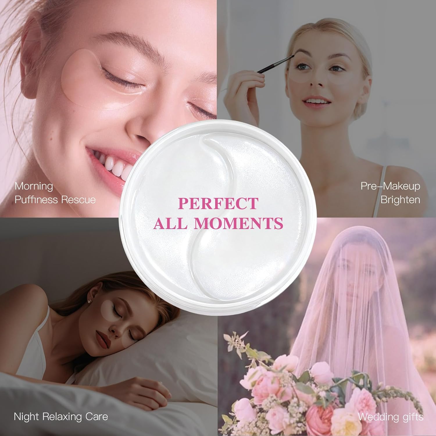 Instant Tightener Under Eye Patches 30 Pairs White