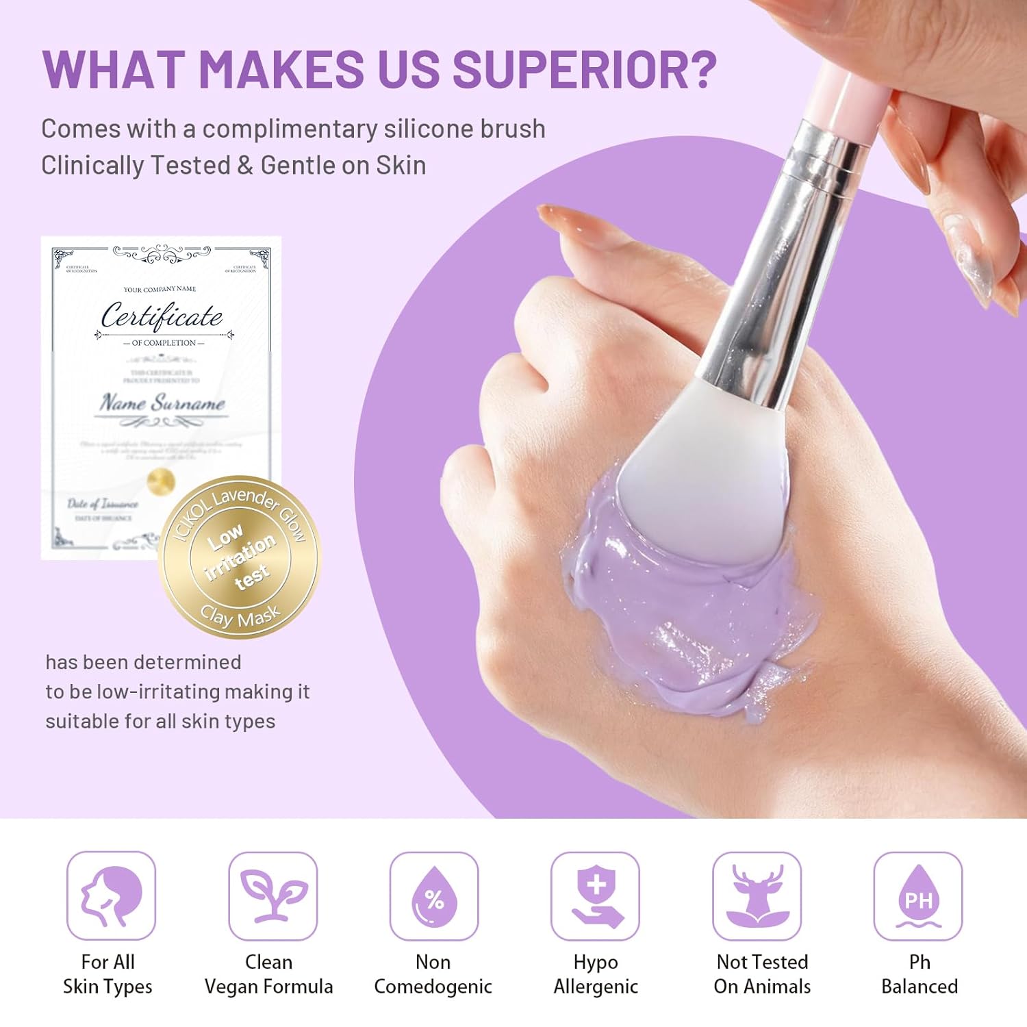 Large Clay Mask for Face