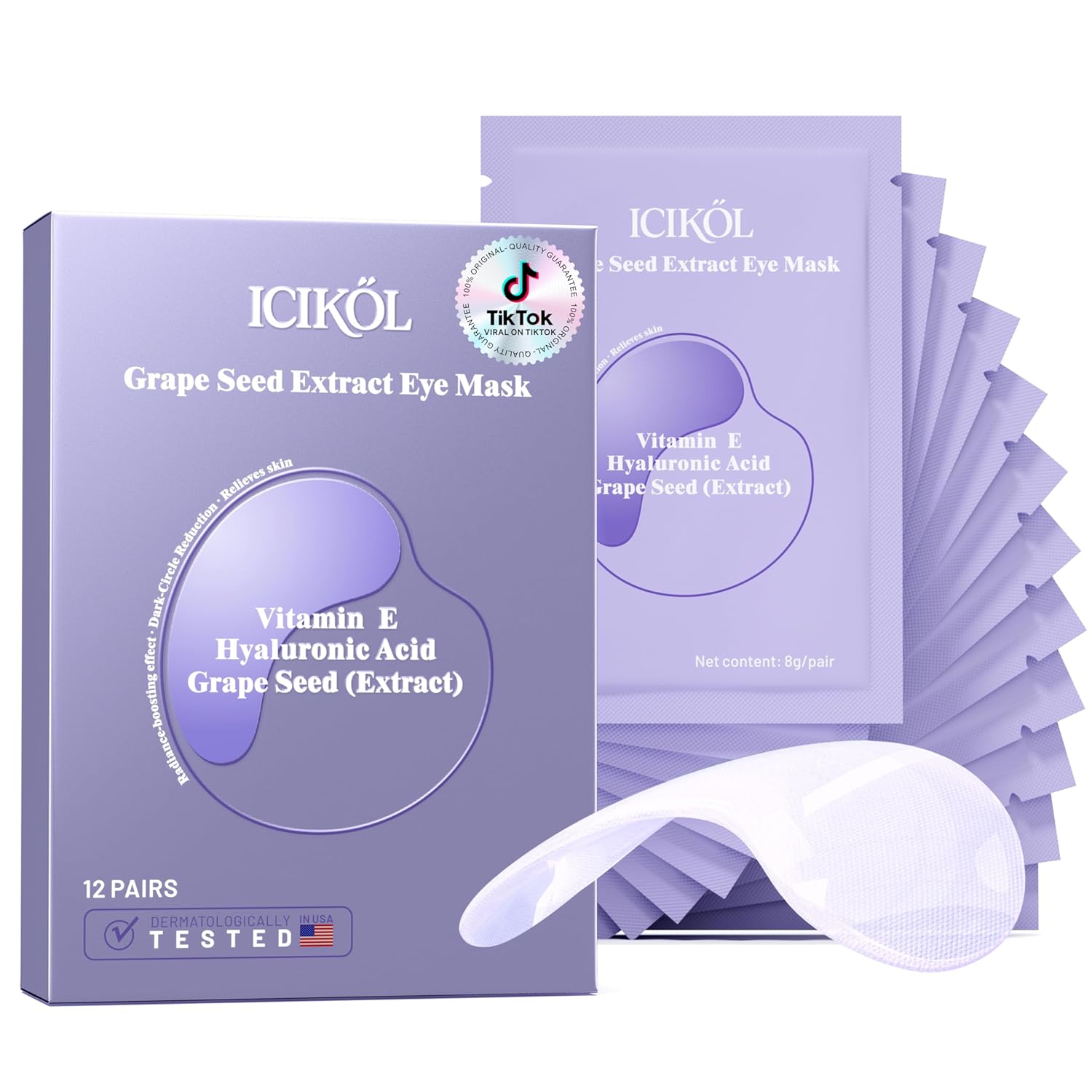 Grape Seed Extract Eye Mask