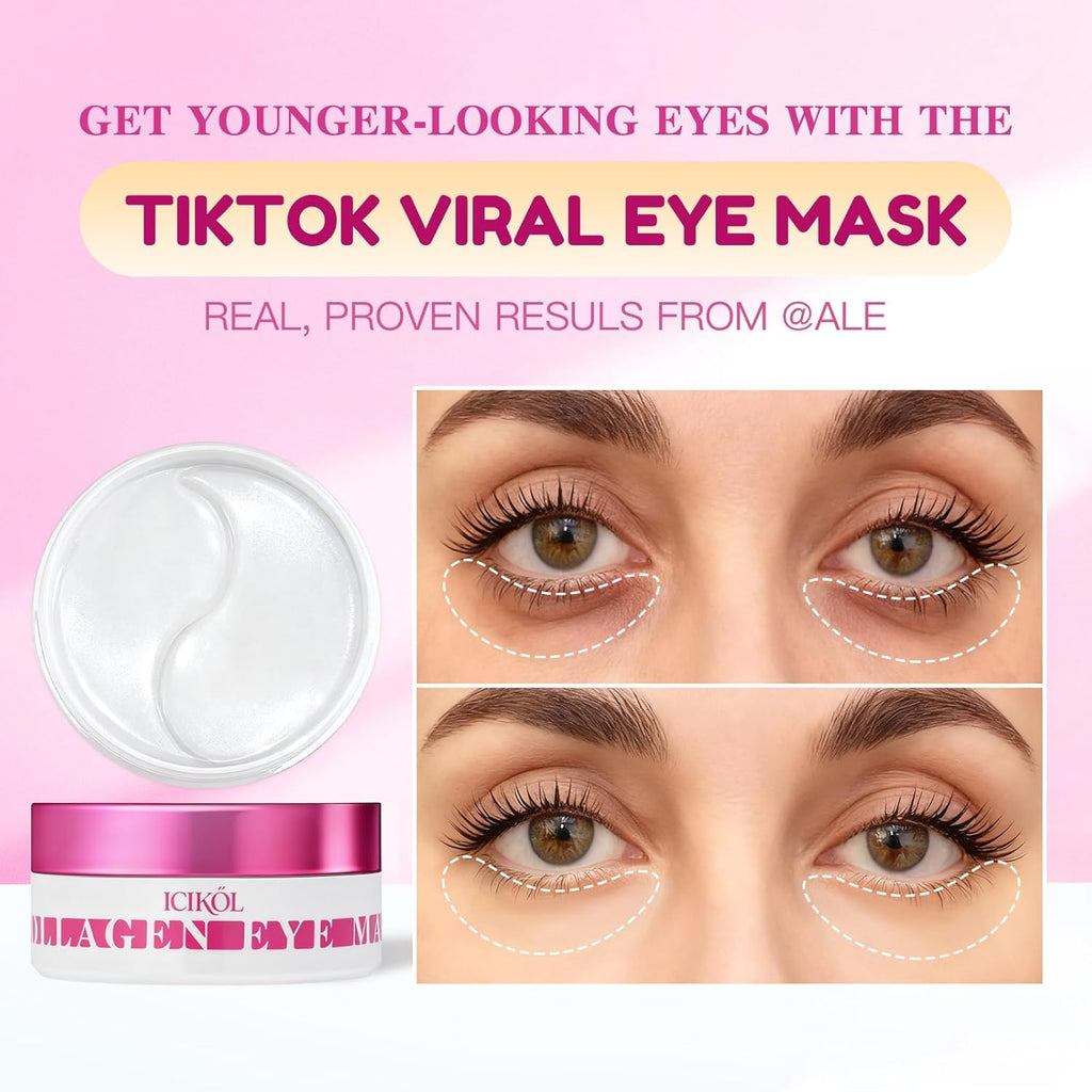 Instant Tightener Under Eye Patches 30 Pairs White