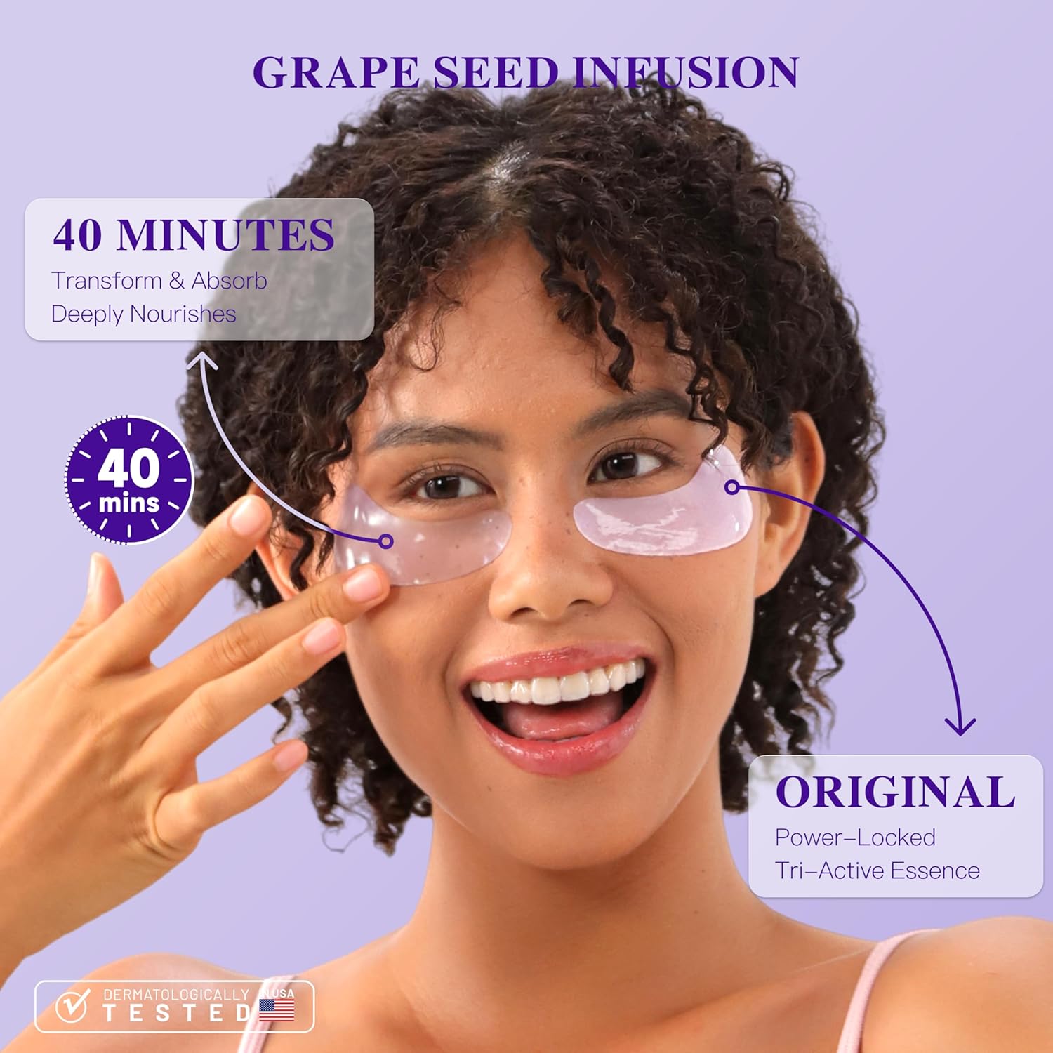 Grape Seed Extract Eye Mask