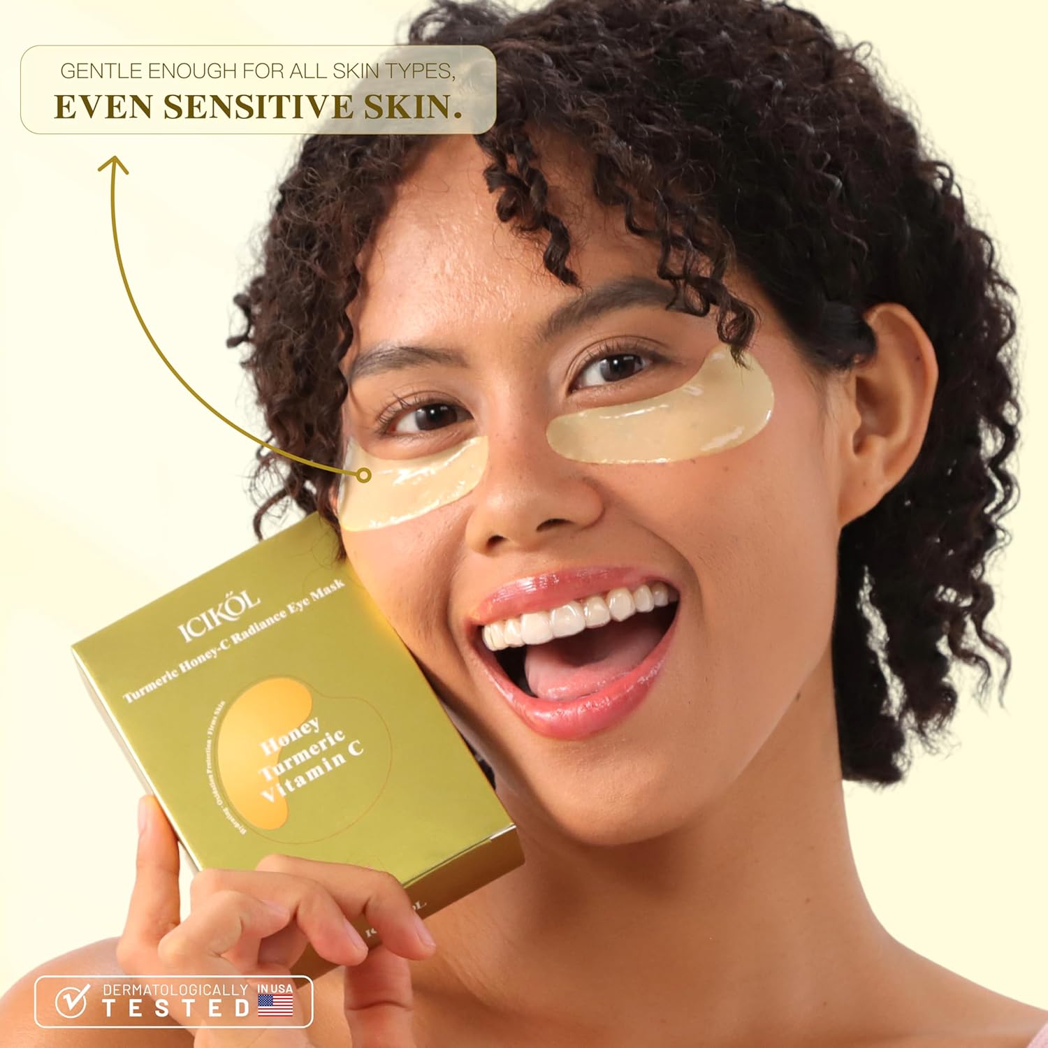 Turmeric Honey-C Radiance Eye Mask