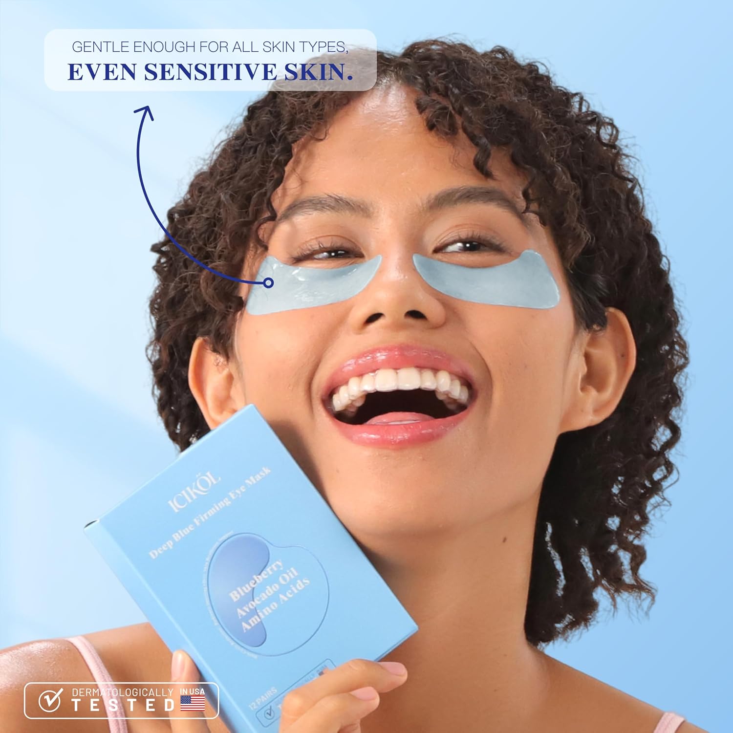 Deep Blue Firming Under Eye Patches 12/60 pairs