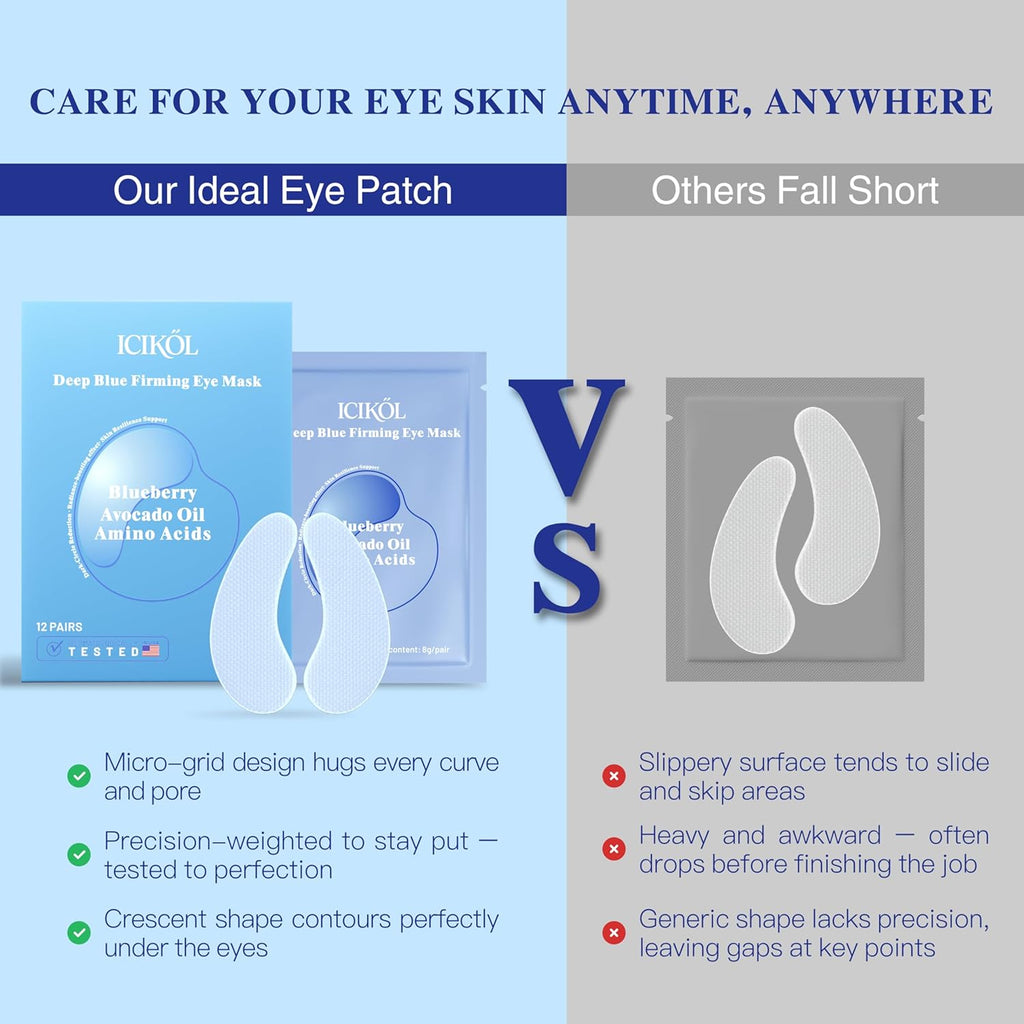 Deep Blue Firming Under Eye Patches 12/60 pairs