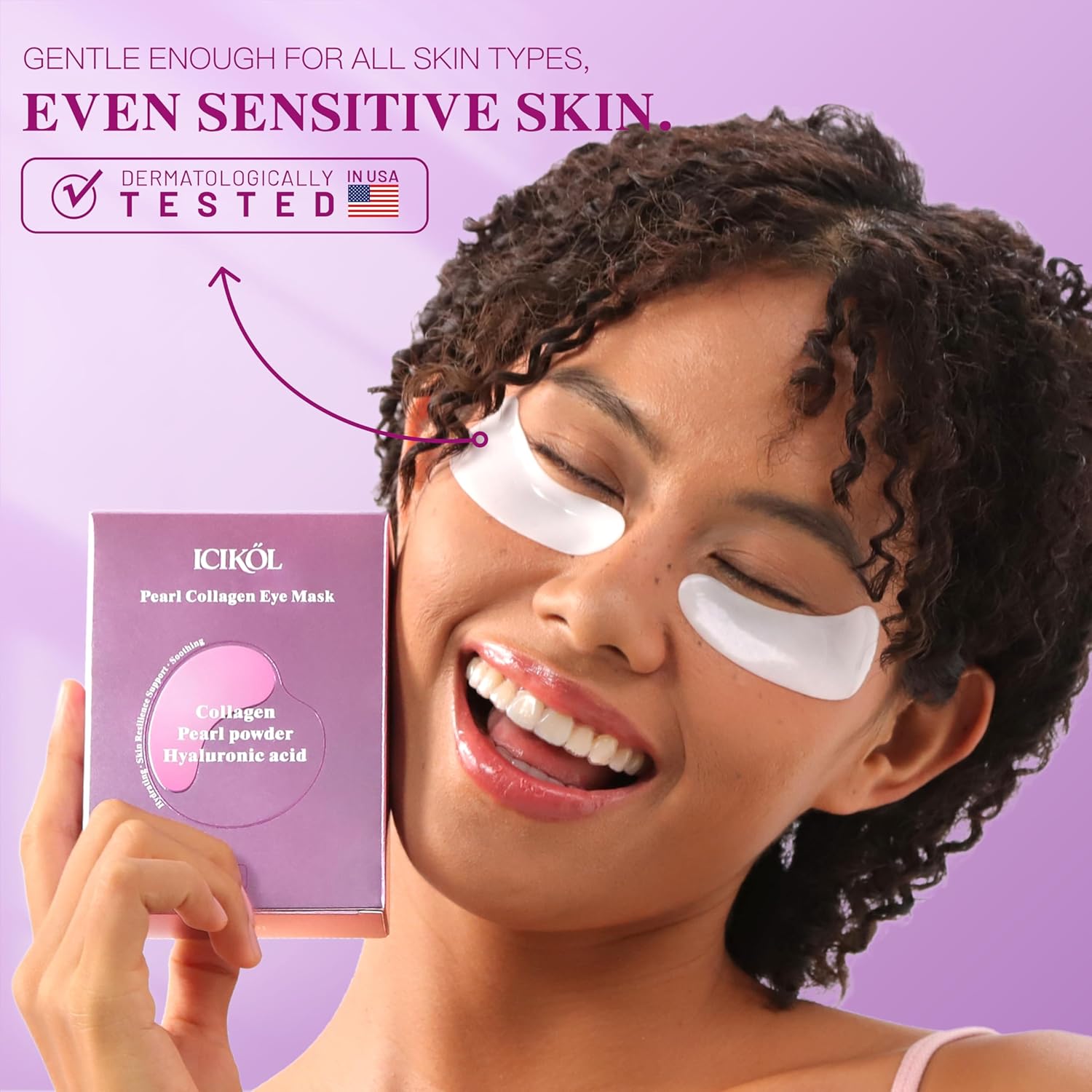 Pearl Collagen Eye Mask  12/24/60 pairs