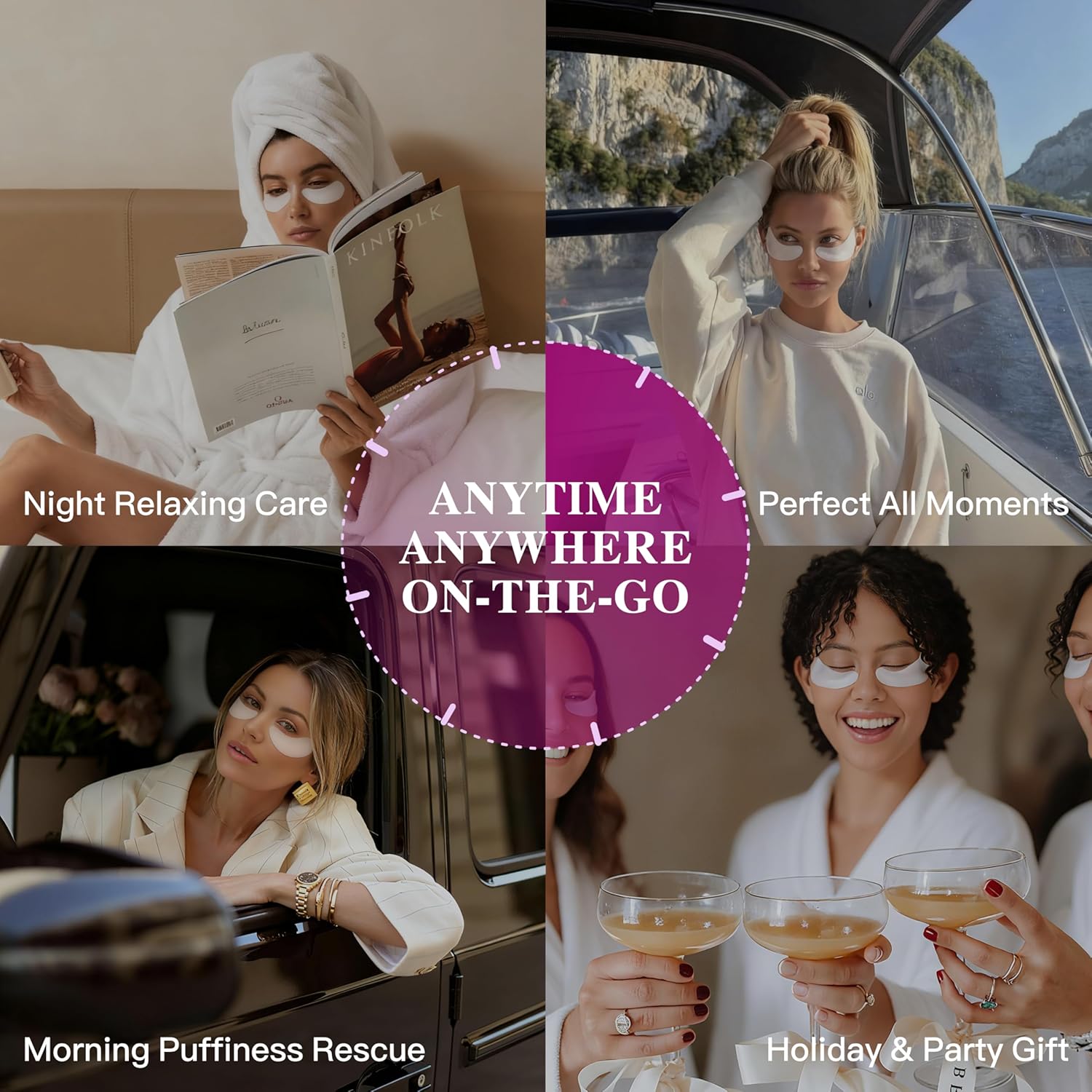 Pearl Collagen Eye Mask  12/24/60 pairs